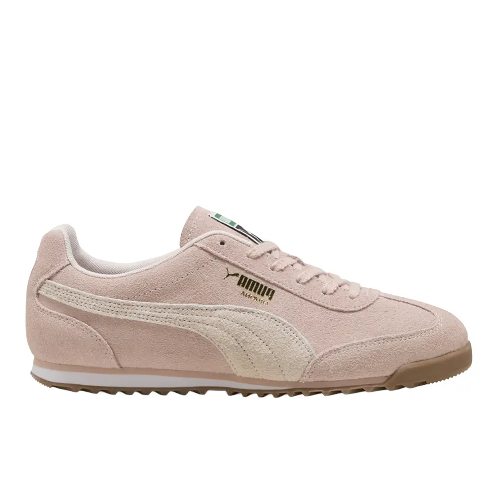 PUMA Mens Arizona Suede Lace Up Sneakers Shoes Casual - Pink
