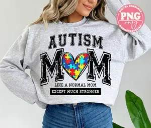 Autism Mom, Varsity, Heart, Autism Mama, Like A Normal Mom Except Much Stronger