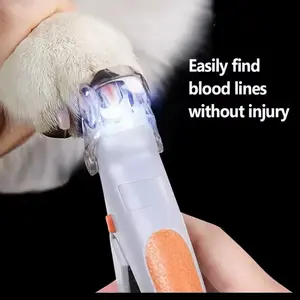 Professional Pet Nail Clipper Scissors With LED Light for Cats & Dogs Nail Clippers Tool Scissors Nail Toeclaw Cutter Safe & Easy Use