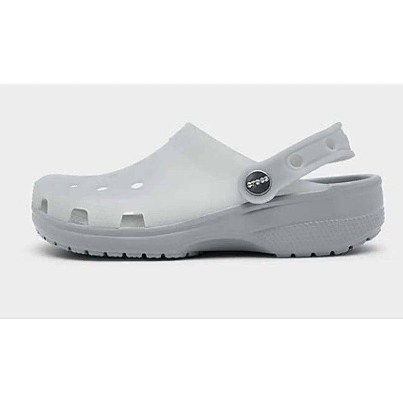 Crocs Frosted Classic Clog Shoes in Light Grey (Women's) 211680-0ES