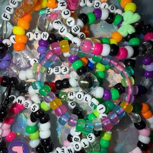13 Random Single Kandi Bracelets
