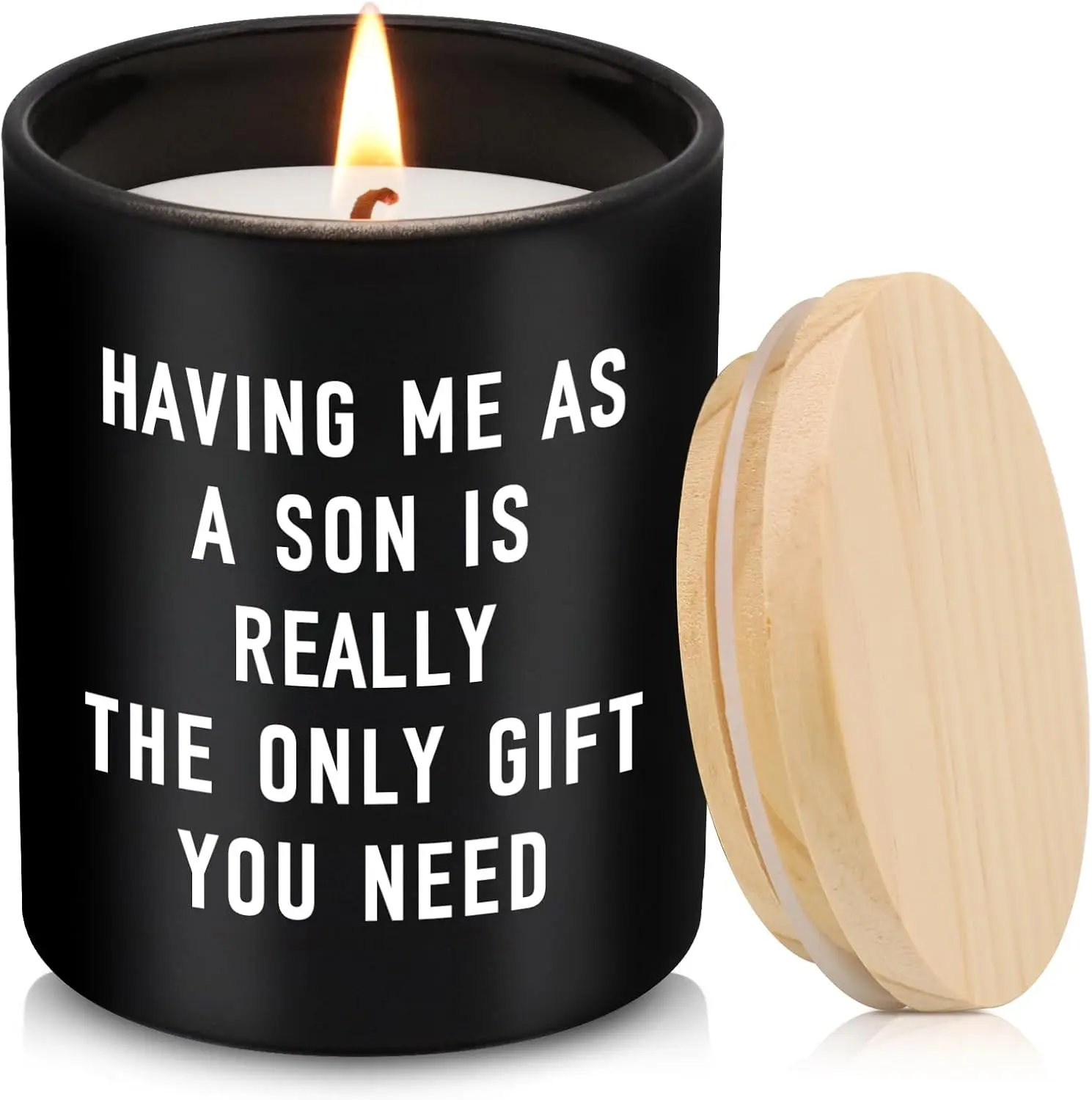 Mothers Day Gifts for Mom from Son, Personalized Mother's Day Gift, Funny Mom Birthday Gifts for Mother Mama, Cool Moms Presents, Happy Mothers Day Gift Ideas, Birthday, Christmas, Scented Candles