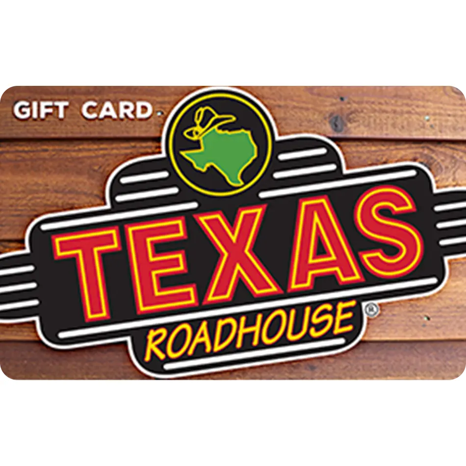 Texas Roadhouse eGift Card | Hand-Cut Steaks, Ribs & Fresh Rolls