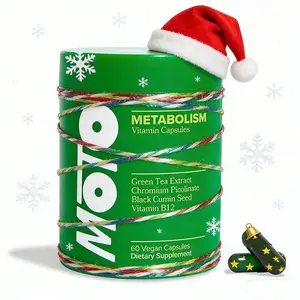 MOTO Capsule for Metabolism Support with Green Tea Extract and Vitamin B12