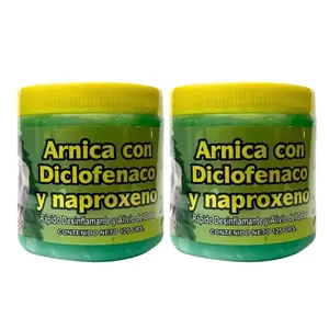 Arnica Pomada Muscular 125g Pack of 2 Arnica Massage Balm Soothing Full Body Care Natural Benefits Non Greasy Formula Ideal for Self Care