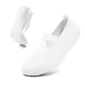 Barefoot Flats Shoes for Women Casual Slip on Zero Drop Mesh Minimalist Walking Fashion Wide Toe Box Sneakers Lightweight Summer Athletic Sports Loafer