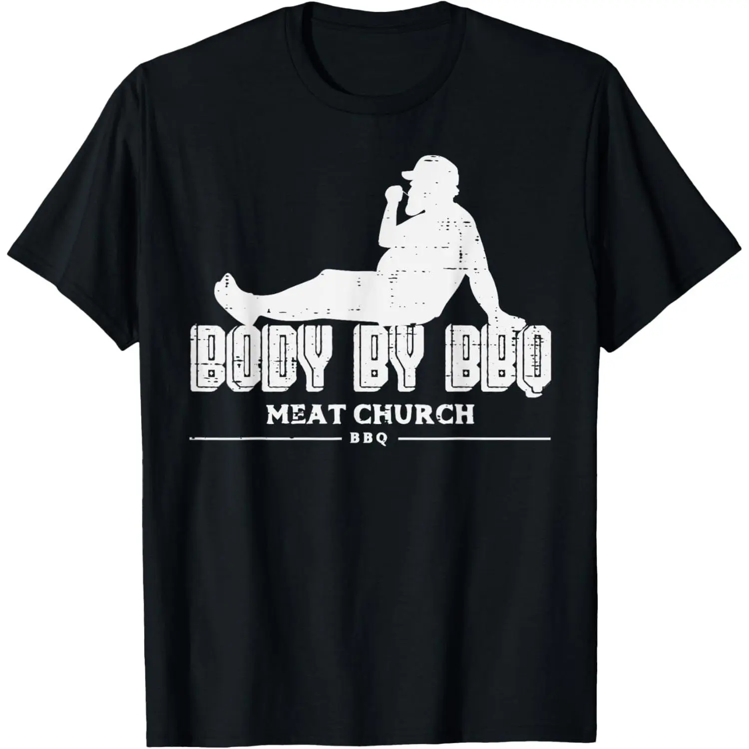 Body By Bbq Funny Barbecue Grill Meat Lover Men Women Kids T-Shirt,Made in USA
