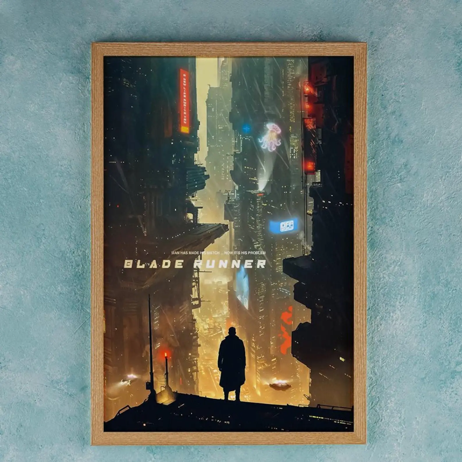 [UNFRAMED POSTER] [SALE OFF 40%] Blade Runner 1982 Movie Poster, Wall Art Decor, Room Decor, Film Poster, Collectibles Birthday Gifts