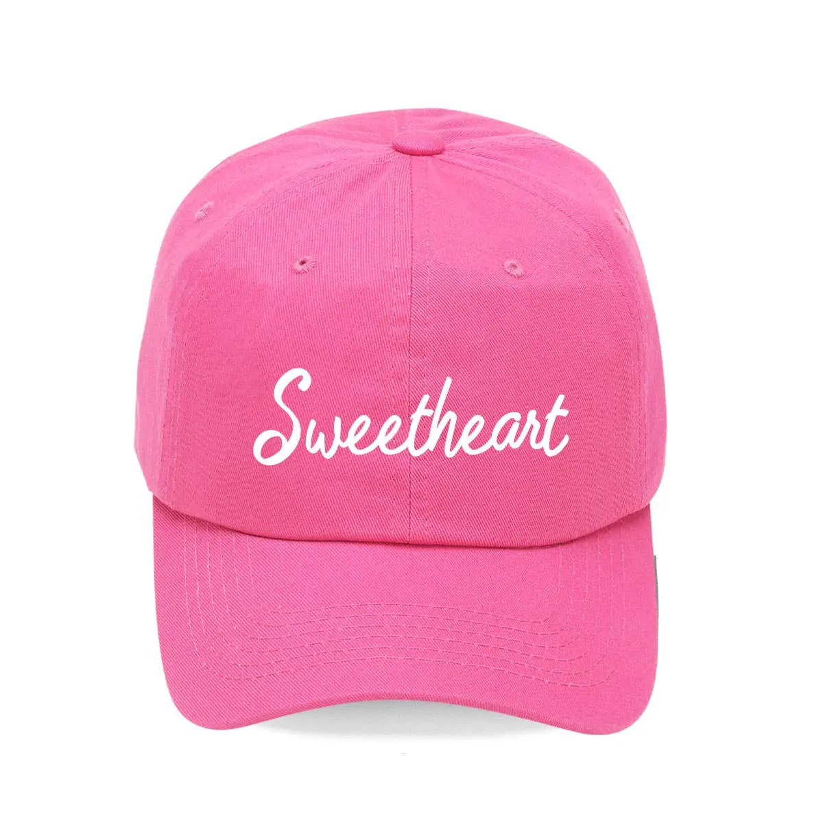Sweetheart Embroidered Hat Valentine's Baseball Cap for Women #M190VL-SH