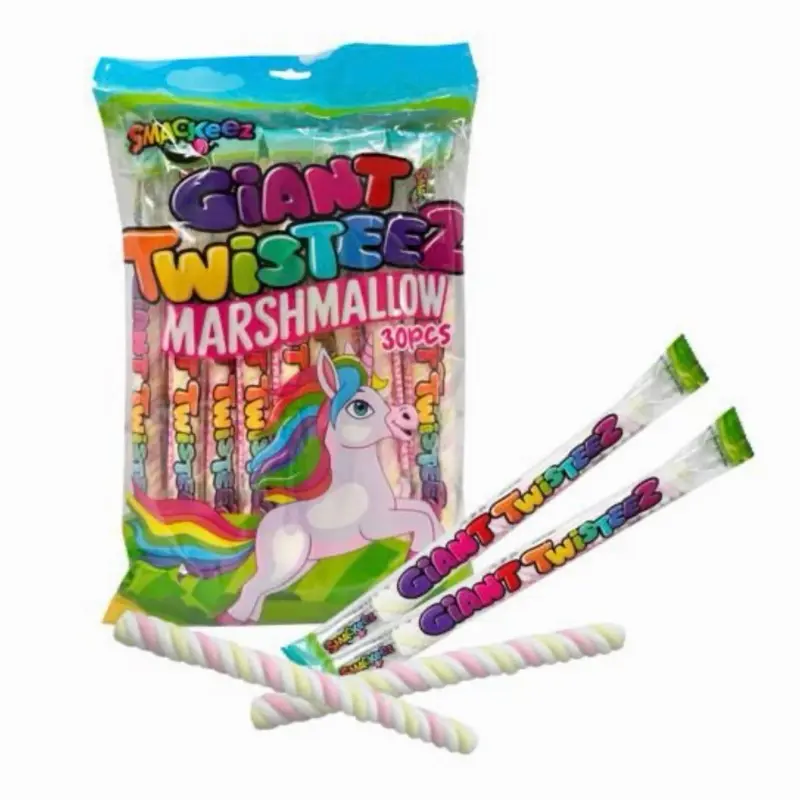 Giant Twizteez Marshmallow Treat, Soft Sweet Snack for Kids' Parties, Everyday Indulgence