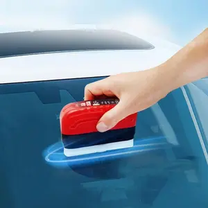 Car Windshield Cleaner Removes Dirt Car Glass Sponge Cleaning Brush Windshield Oil Film Cleaner Car Maintenance