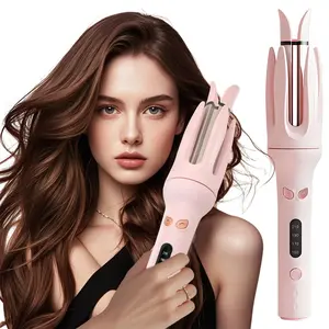 Automatic Hair Curling Iron, 28mm Hair Curler, Negative Ion Automatic Hair Hair Curl Wand, 4 Modes Adjustable Temperatures Rotating Curling Iron for Women, Hair Styling Tools for Home, Hair Styler