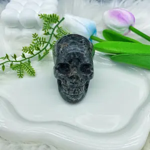 2pc Yooperlite skull  random semi-finished crystal