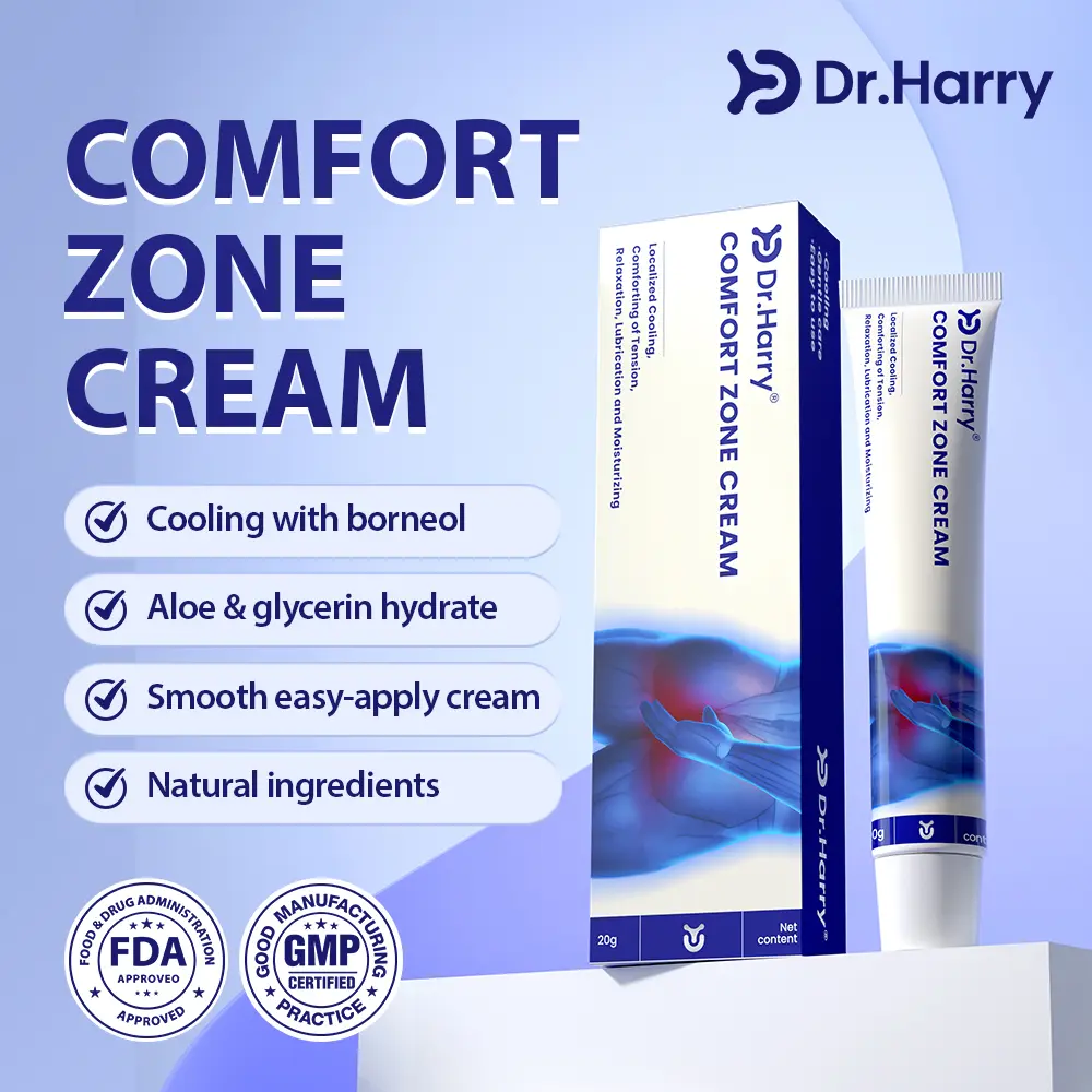 DR.HARRY 02 Intimate Comfort Cream - Enhanced with Borneol, Thymol & Aloe Vera for Daily Comfort