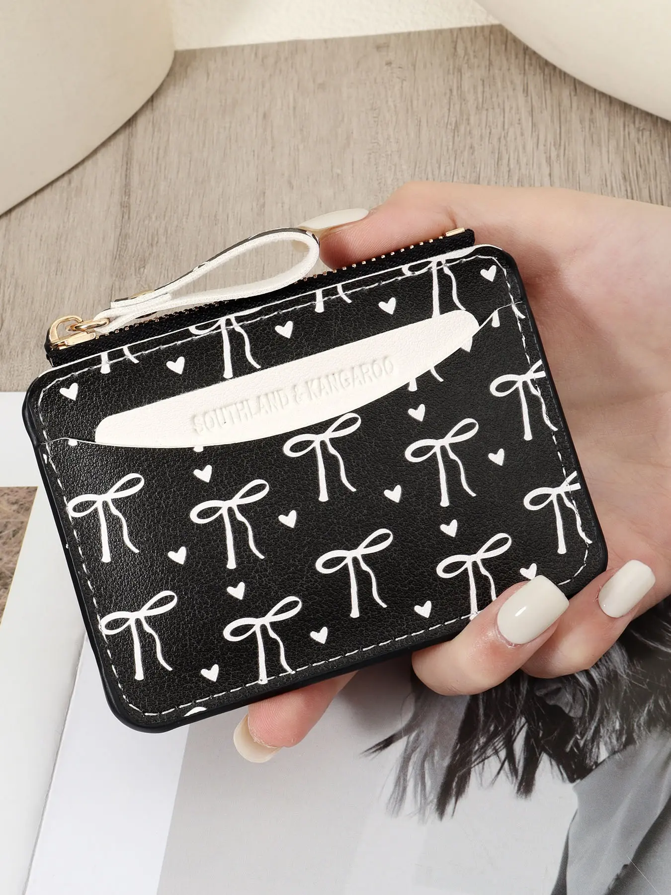 Ultra thin, lightweight, portable, Casual Trendy Wallet, zipper wallet, Wallet With Zipper, cash, ID card, credit card, coin pocket wallet, simple leisure card slot, Zipper Card Holder, Stylish Wallet, Zipper Wallet Design