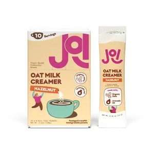 Oat Milk Creamer, Hazelnut - Singles
