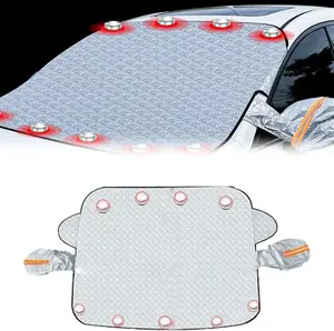 Skip the Morning Scrape with a Magnetic Windshield Cover – A Watertight Magnetic Seal Instantly Guards Your Car from Snow and Frost for Hassle-Free Winter Mornings