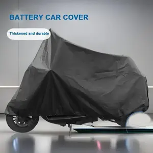 All-Season Electric Scooter Motorcycle Rain and Sun Cover, Available in Two Colors, Weather-Resistant Protection for Commuters