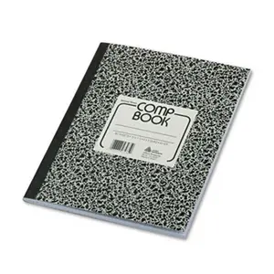 National Brand  Composition Book- Quadrille Rule- 7-7/8 x 10- White- 80 Sheets/Pad