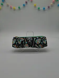 pastel rainbow bones v. 2 slim pencil case