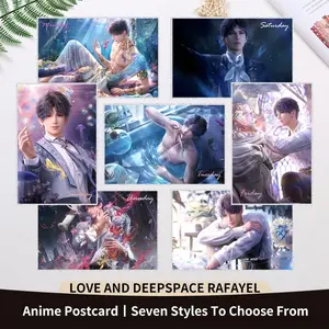 1count Love and Deepspace Acrylic Collectible Stands  Handsome Anime-style Characters | Collectible For Fans & Desktop Decoration