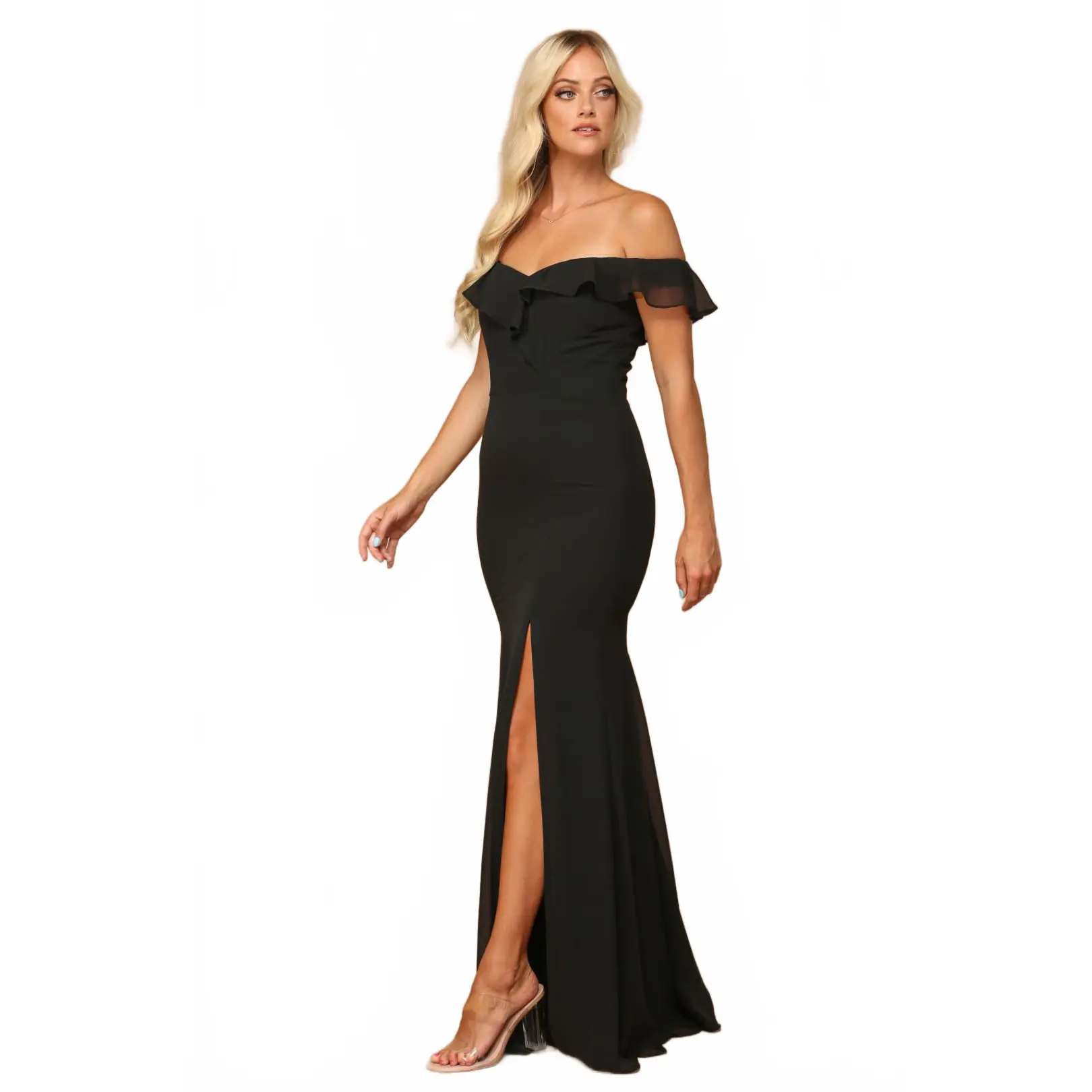 alias blue dress Babyboo Julissa Mini in Glacier Size XL 12” Shoulder to Shoulder Web Collection: Summer party Clothing Size:M Puffy Short Black Dress