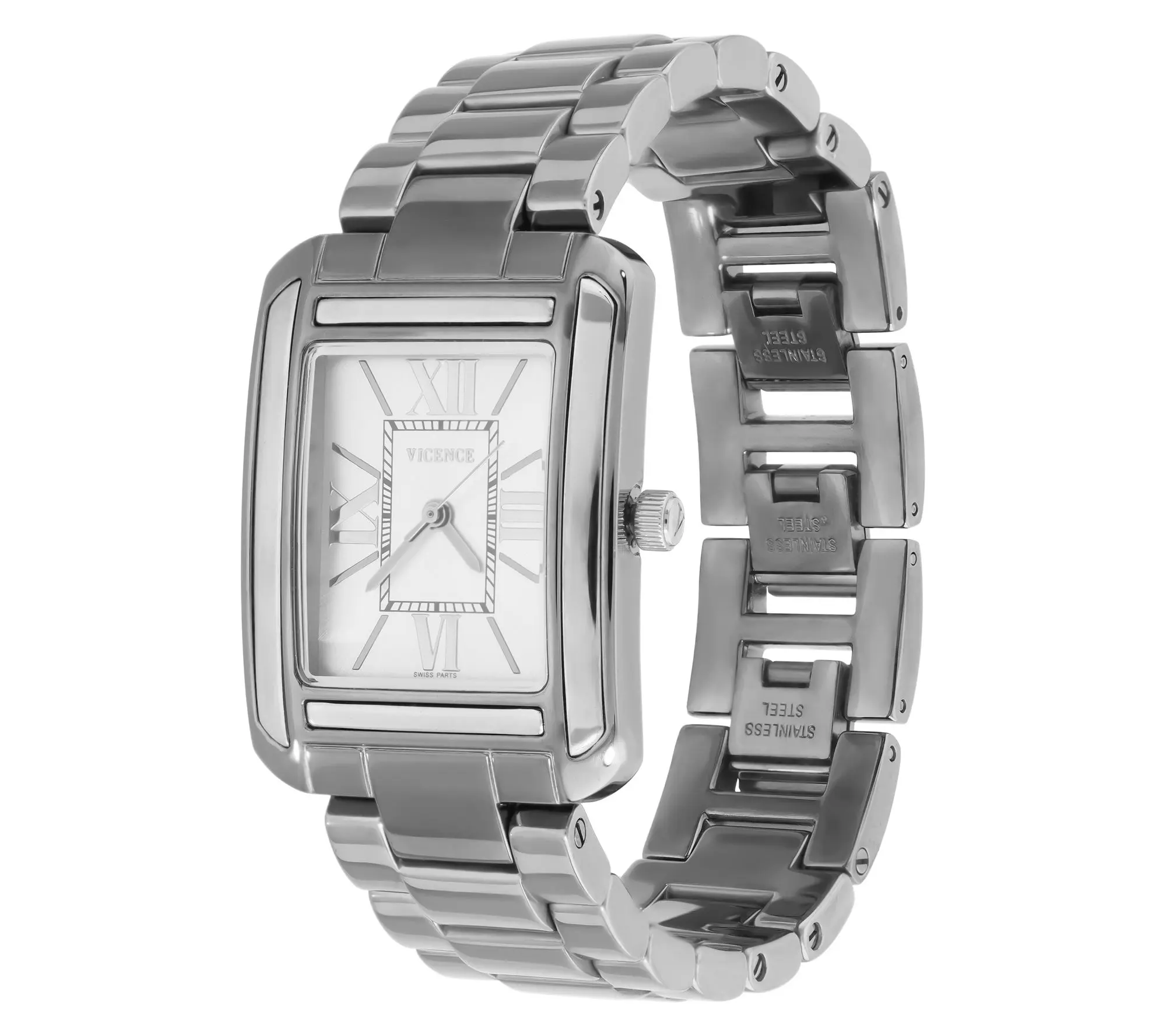 Italian Gold 14K Gold Rectangular Dial Watch Italian Gold 14K Gold Rectangular Dial Watch