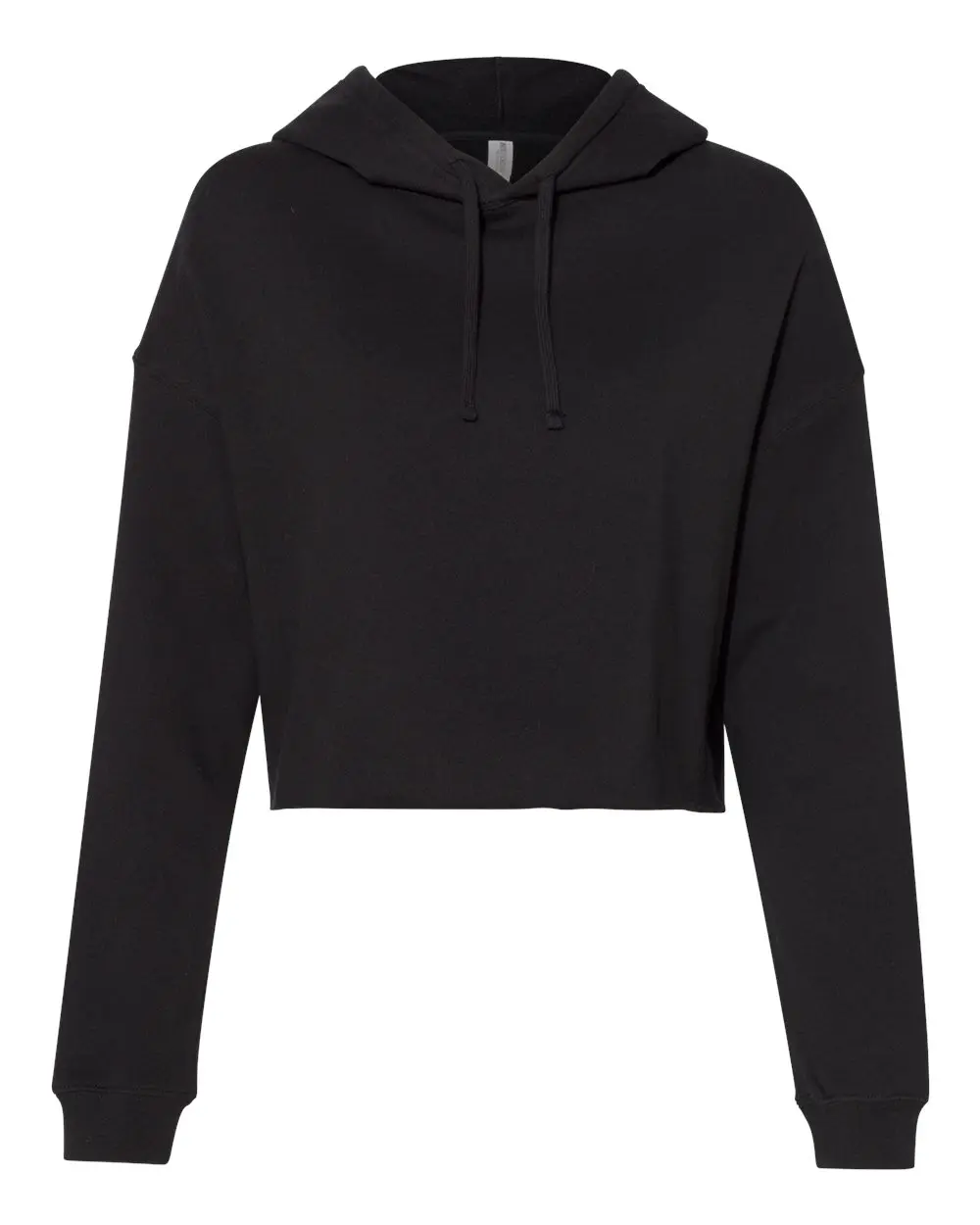 Independent Trading Co. Womens Lightweight Cropped Hooded Sweatshirt