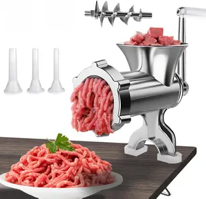 homemade burger small Ergonomic Chicken Shredder  small  Manual Meat Grinder Sausage Stuffer Noodle Maker Filling Tool Food Machine Ice Block Crusher