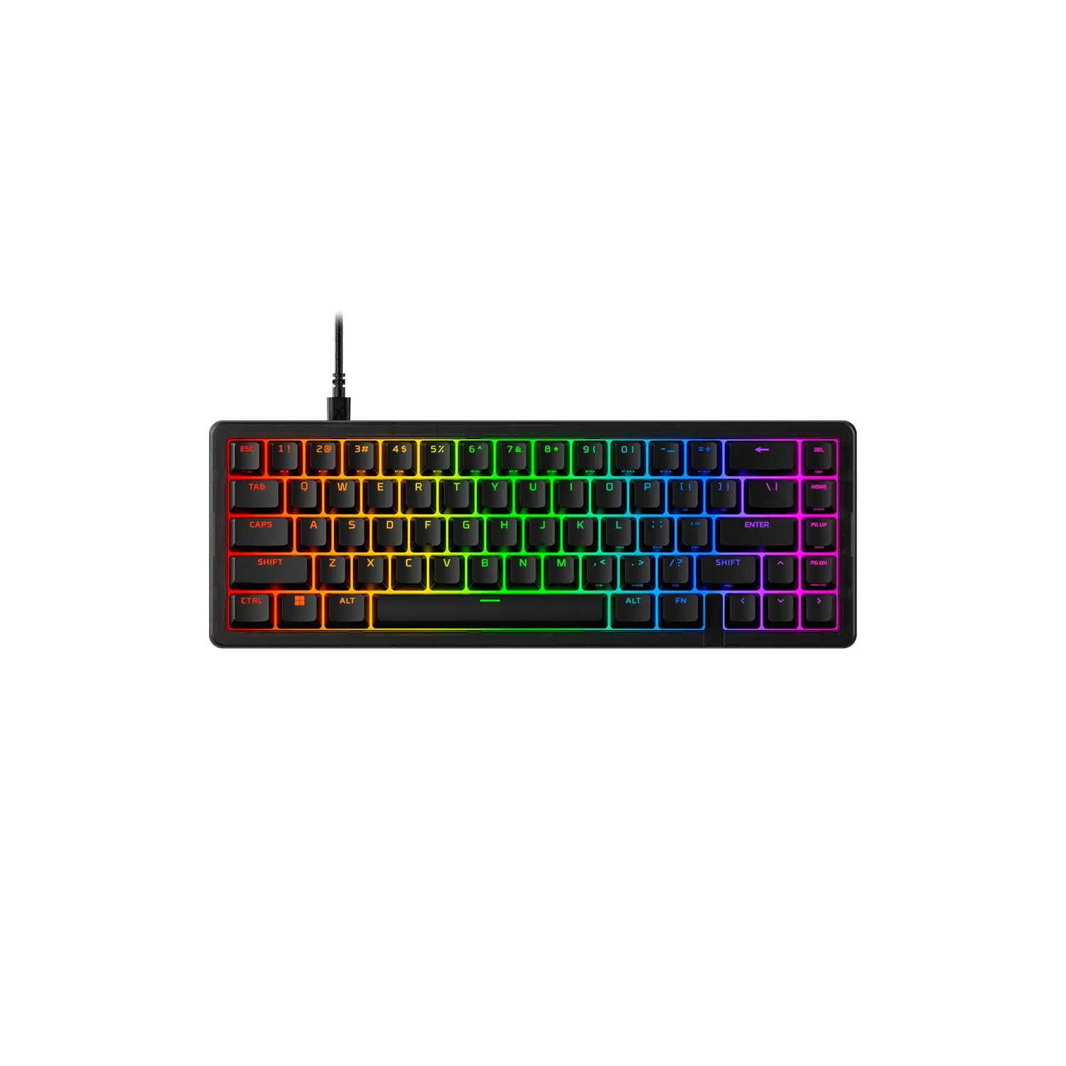 HyperX Origins 2 65% Gaming Keyboard - Stable PC Gaming Accessory with USB-C, Keycap Puller, Ideal for Custom Keyboard Setup, Suitable for Gaming Stuff