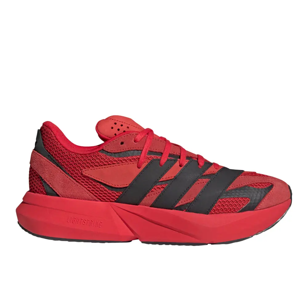 adidas Mens Lightblaze Sneakers Shoes Casual - Red