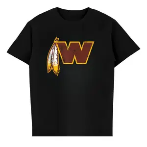 WST Commanders Logo Graphic Tee Casual Cotton Men's Shirt - SuperB Champs 2025 Graphic Tee - Football Club Fan Shirt, Cotton, Classic Fit