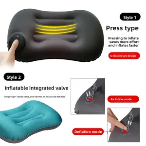 Sports Outdoor Inflatable Pillow Outdoor Products Pillow Care Neck Pillow Chair Cushion Headrest Office Waist Pillow