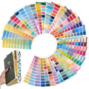 8000 count Annotation tabs Sticky Tabs for Books Transparent Sticky Notes Multi Colored Writable Page Markers Book Flags Strip for Annotating Reading Supplies Bookish (Gradient Color)