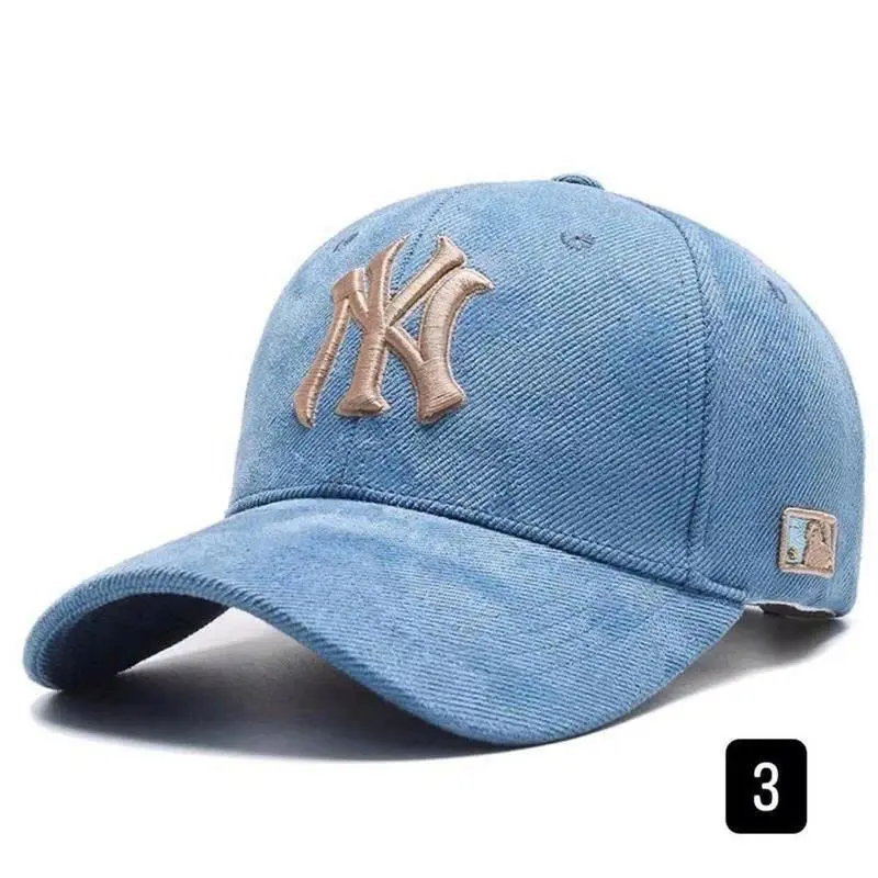 Classic NY Embroidered Baseball Cap – Adjustable Unisex Dad Hat, Vintage Streetwear Snapback Style, Casual Sports Sun Hat