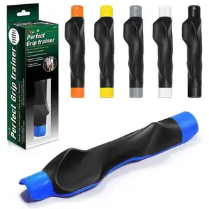 Golf grip swing trainer, convenient and detachable swing posture correction auxiliary tool set, anti-skid golf club