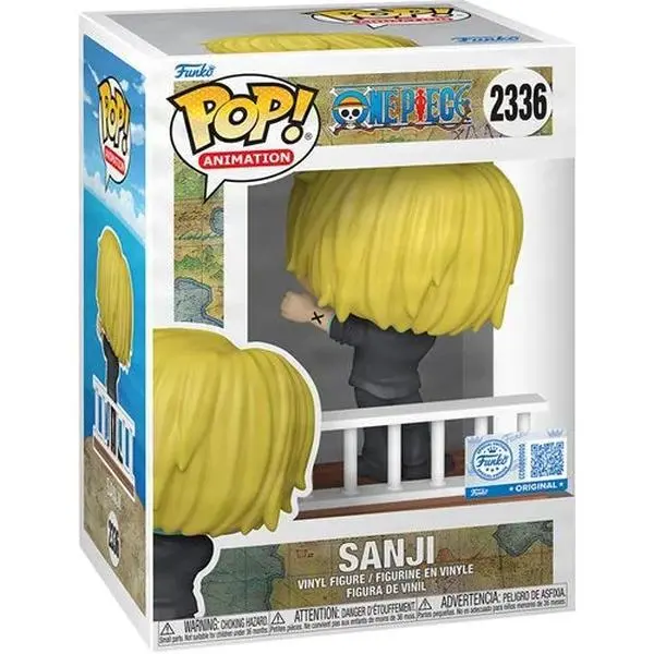 One Piece Straw Hat Pirates Sanji Funko Pop! Vinyl Figure #2336 - Entertainment Earth Exclusive