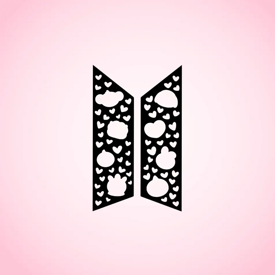 Kpop Mascot Symbol Vinyl Decal