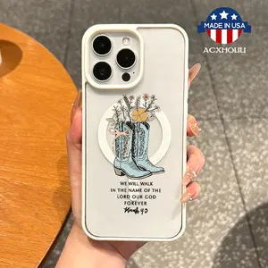 Magnetic TPU Smartphone Case - Premium MagSafe-Ready Protective Accessory for iPhone 11/12/13/14/15/16 & Pro Max, Lightweight Ultra-Thin, Waterproof, Anti-Fall Aesthetic Cover for Everyday Use