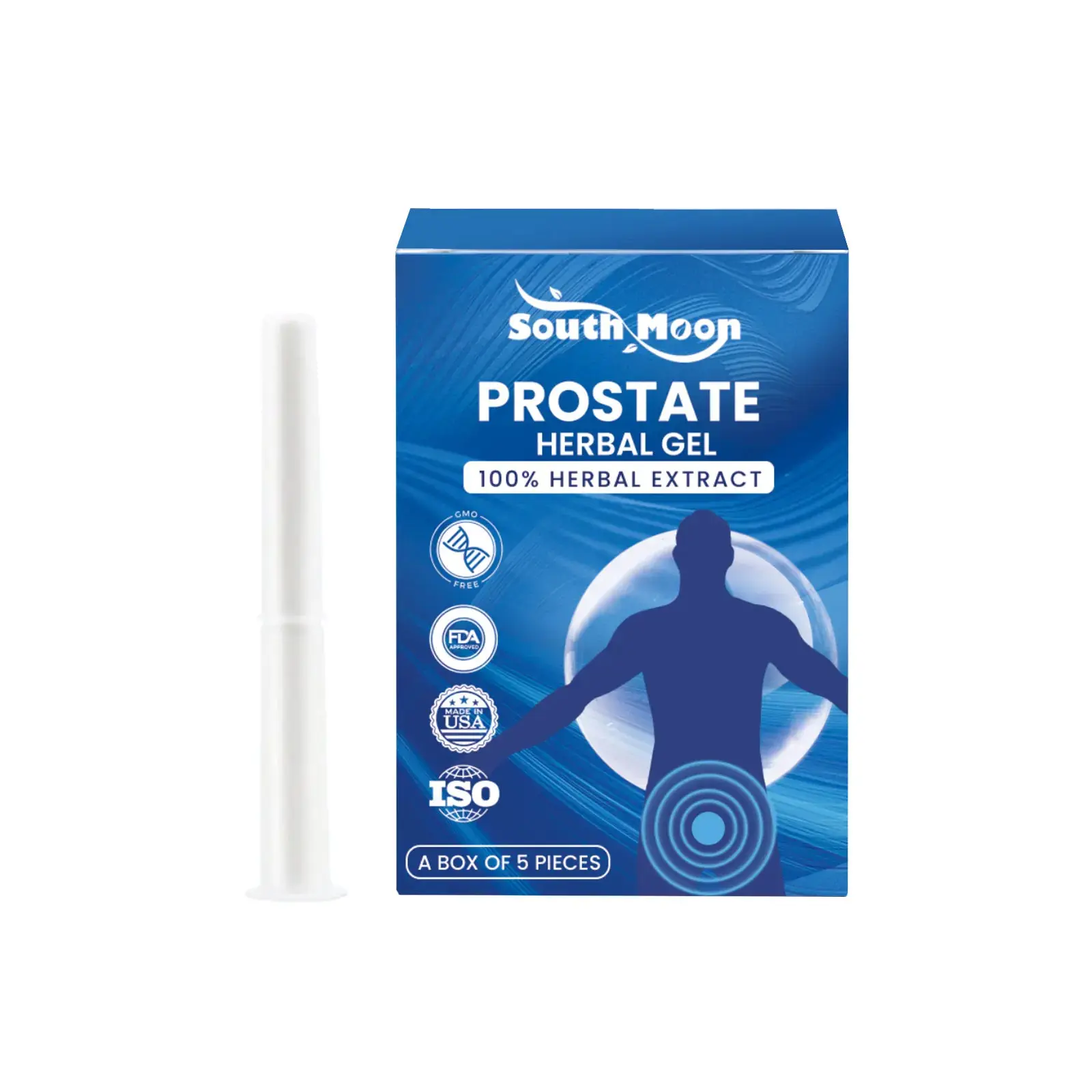 South Moon Herbal Gel for Men's Prostate Relief Care