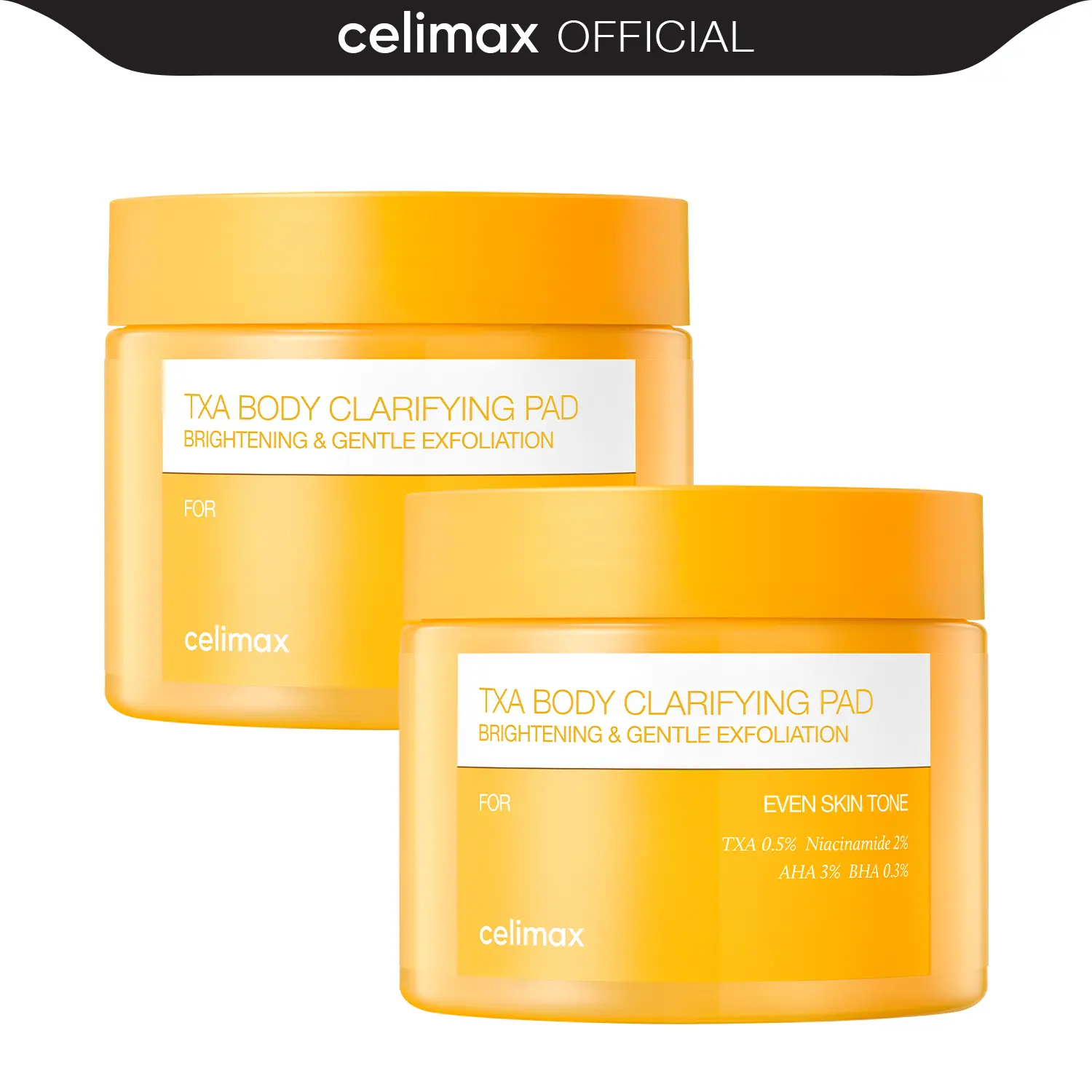 [celimax official] Odor Control & Dark Spot Body Pads Duo