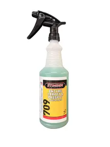 Stinger Chemical Enzyme Carpet & Prespot Concentrate 709 Super Soap Banana Scent Thick Foaming Biodegradable Non Toxic Eco Friendly