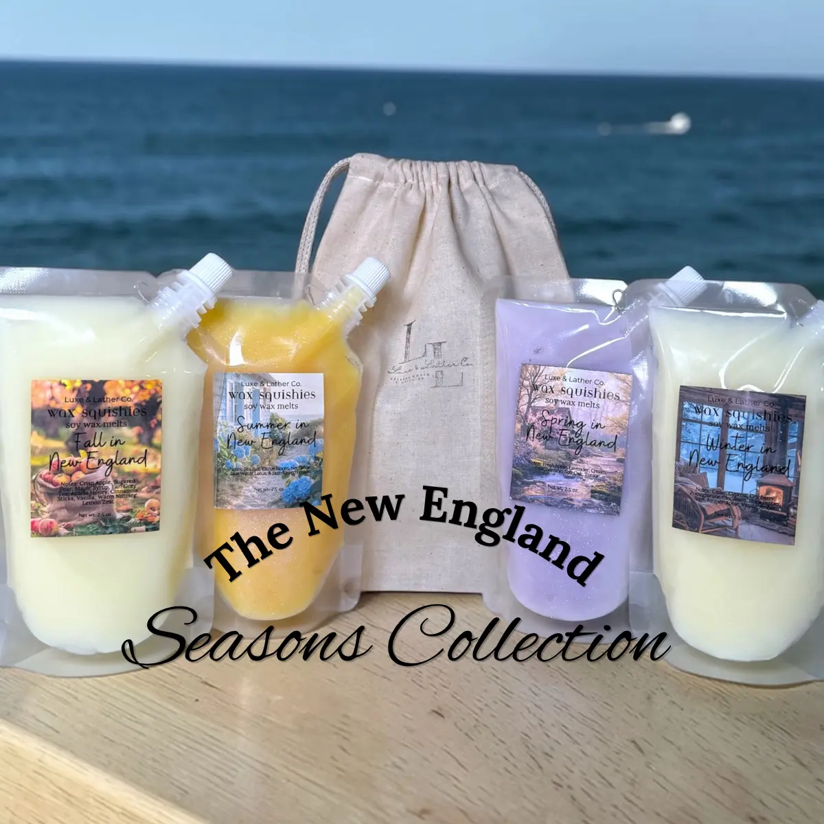 Wax Squishie™ The New England Seasons Collection (4 Pack, 7.5 oz)