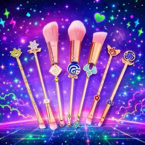 Genshin Galaxy makeup brush set