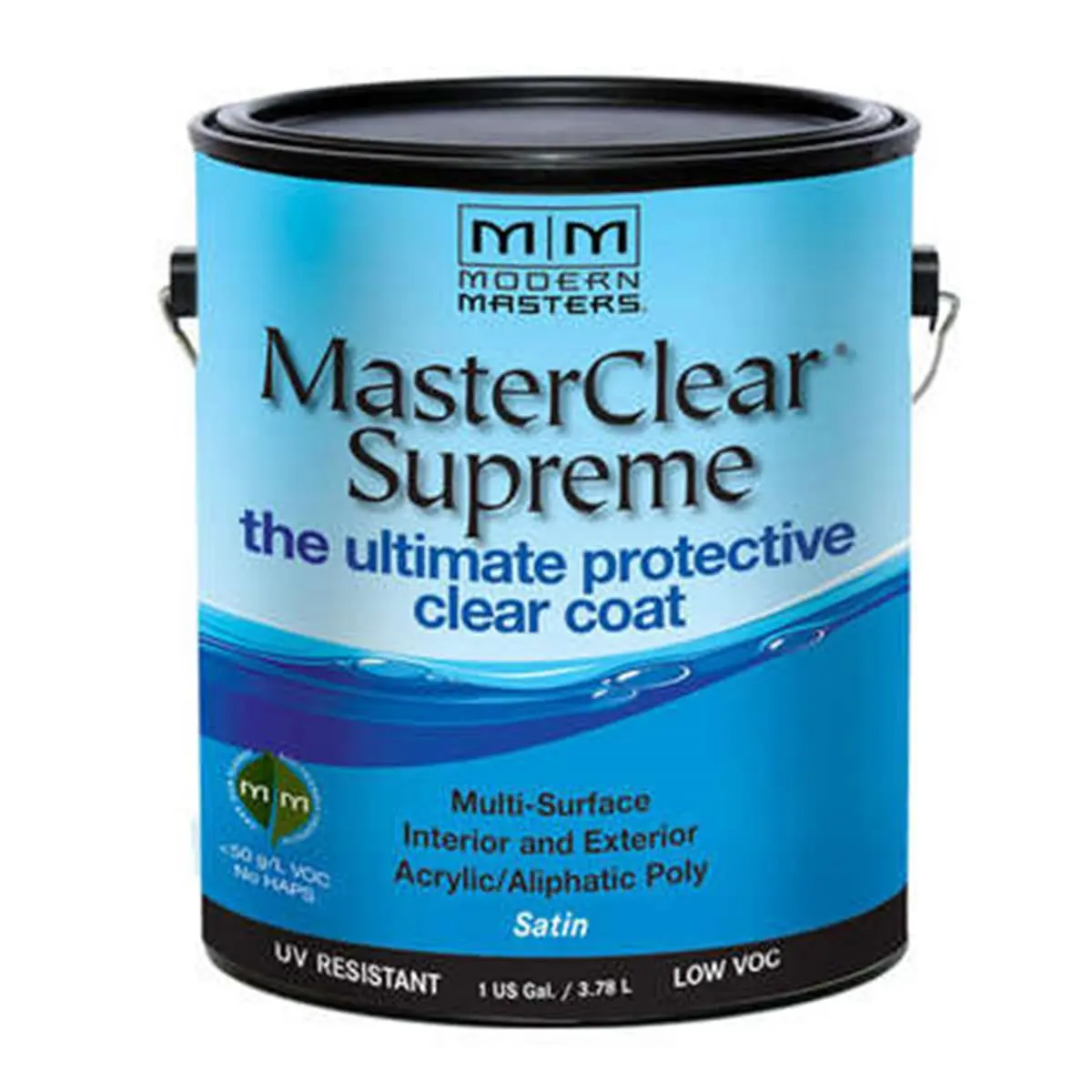 Modern Masters MCS902GAL 1 Gal. Satin Masterclear Supreme Protective Clear Coat