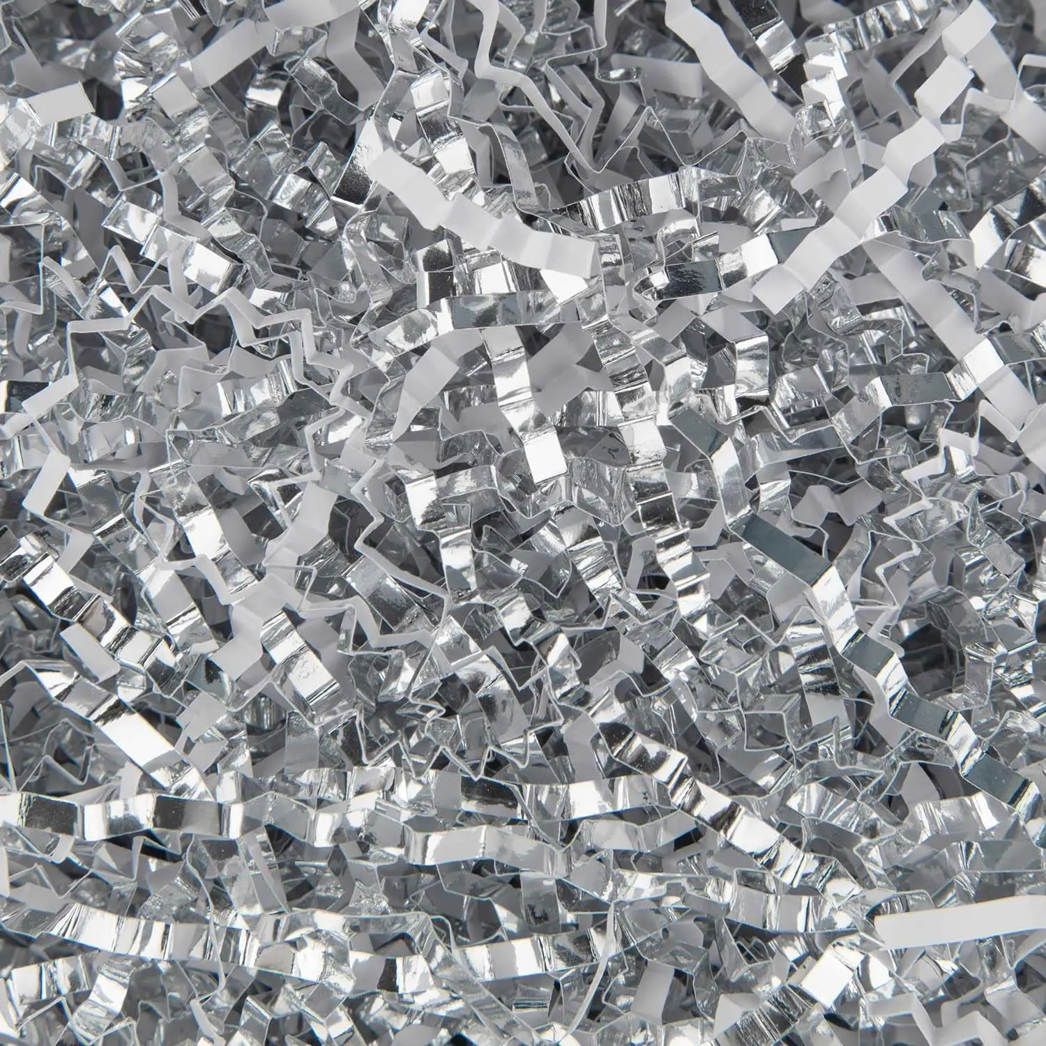 4.5oz Crinkle Cut Paper Shredded Filler Paper for  Baskets  Box Confetti Paper Shreds Decoration Stuffing for Birthday, Weddings, Anniversaries, Christmas Wrapping White&