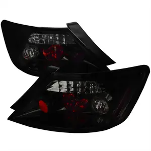 2006-2011 Civic Coupe Tail Lights (Glossy Black Housing/Smoke Lens)