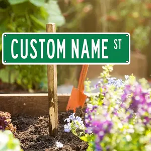 Aluminum Street signs-gift decor marks homes, bedrooms, Men's caves, bars, humorous murals in bars, outdoor decor, 16x4 inches/40x10cm, Outdoor Decoration, Wall Art, Street Sign Decor, Retro Wall Art, Durable Metal Sign, Weatherproof Decor,