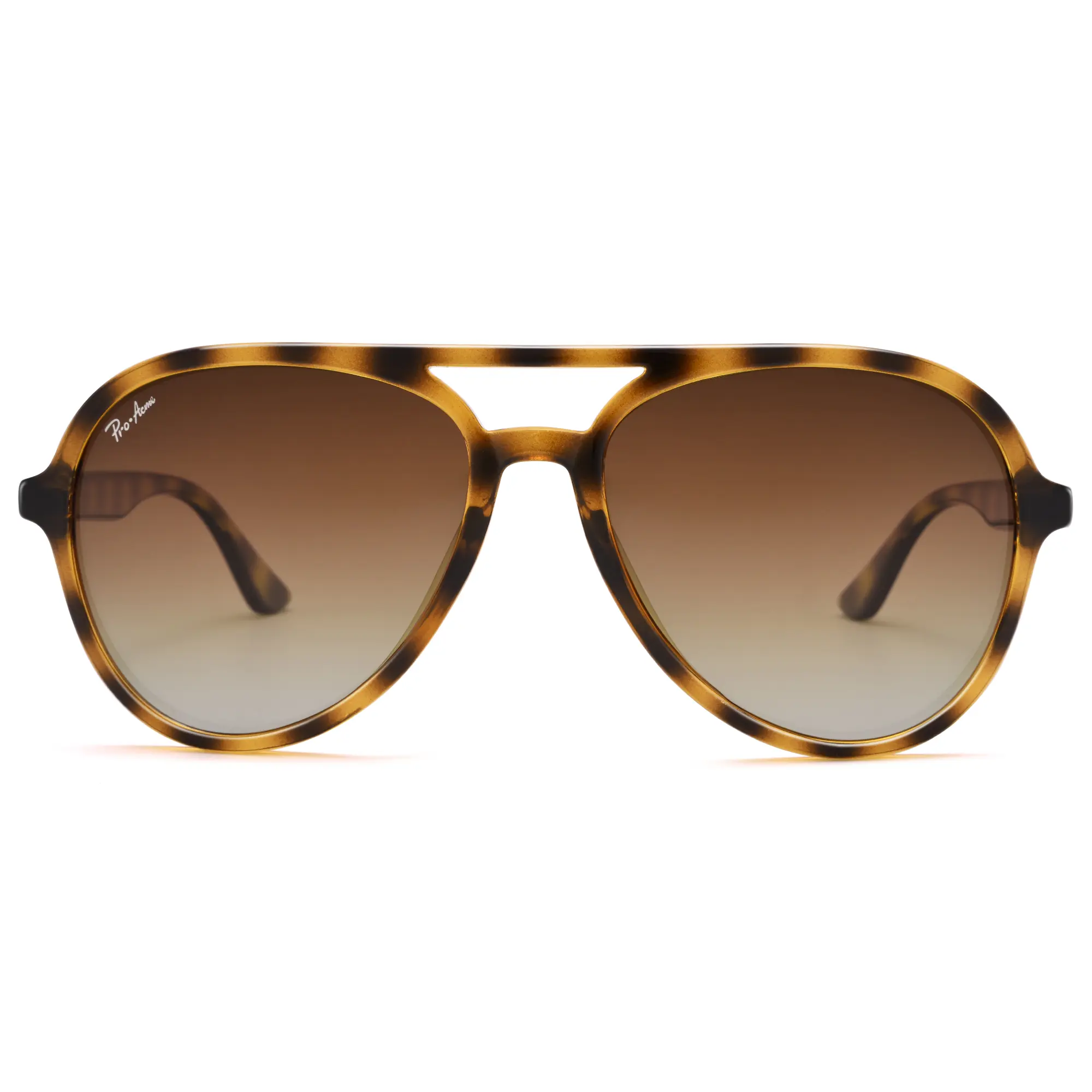 Pro Acme Unisex Retro Polarized Aviator Sunglasses - 70s Classic Pilot Shades with TAC Polarised Lens, Full Rim, Polycarbonate Frame, UV400 Protection