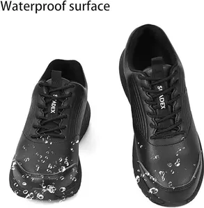 Steel Toe Shoes Men Women Work Shoes Waterproof Safety toe Sneakers Footwear Comfort